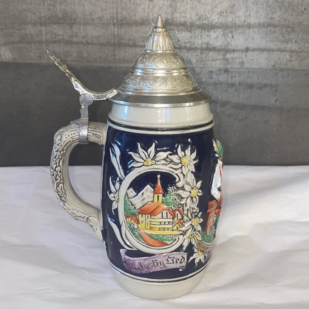 1973 Vintage German DBFM Beer Stein